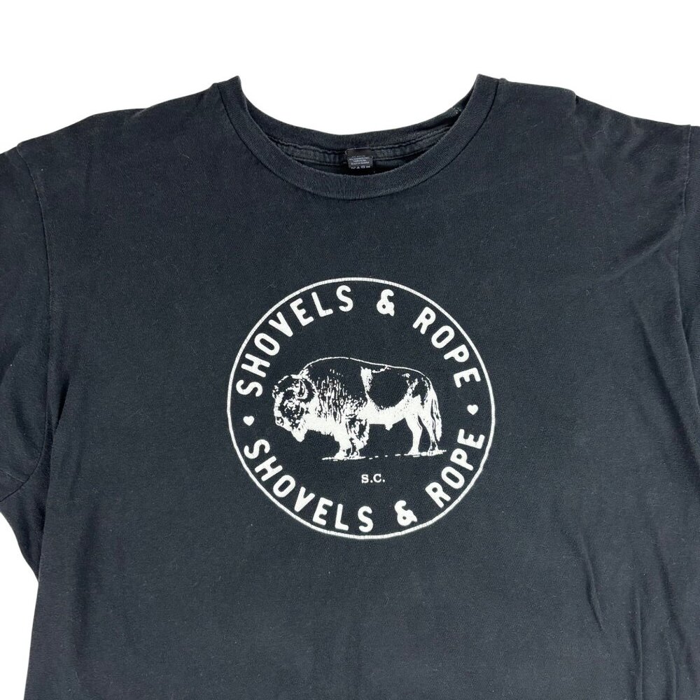 Shovels & Rope Shirt Size Extra Large Black Band Tee - Picture 4 of 8